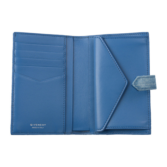 Givenchy Bifold Wallet G cut Blue - Picture 4 of 9